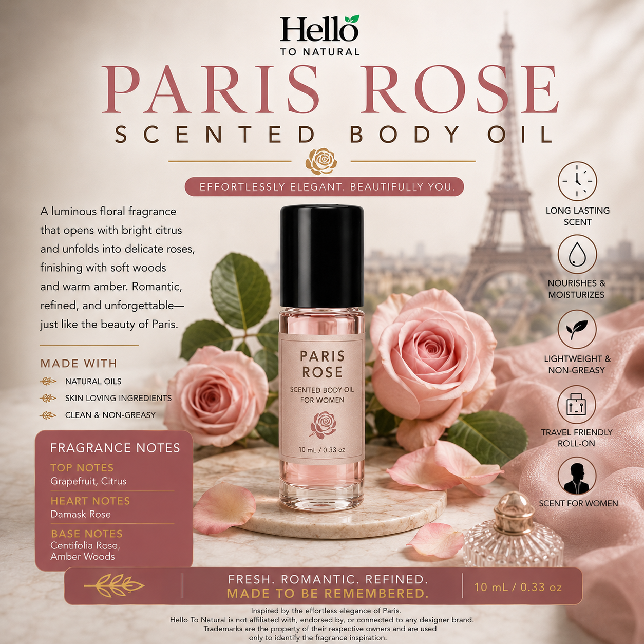 Paris Rose (w)