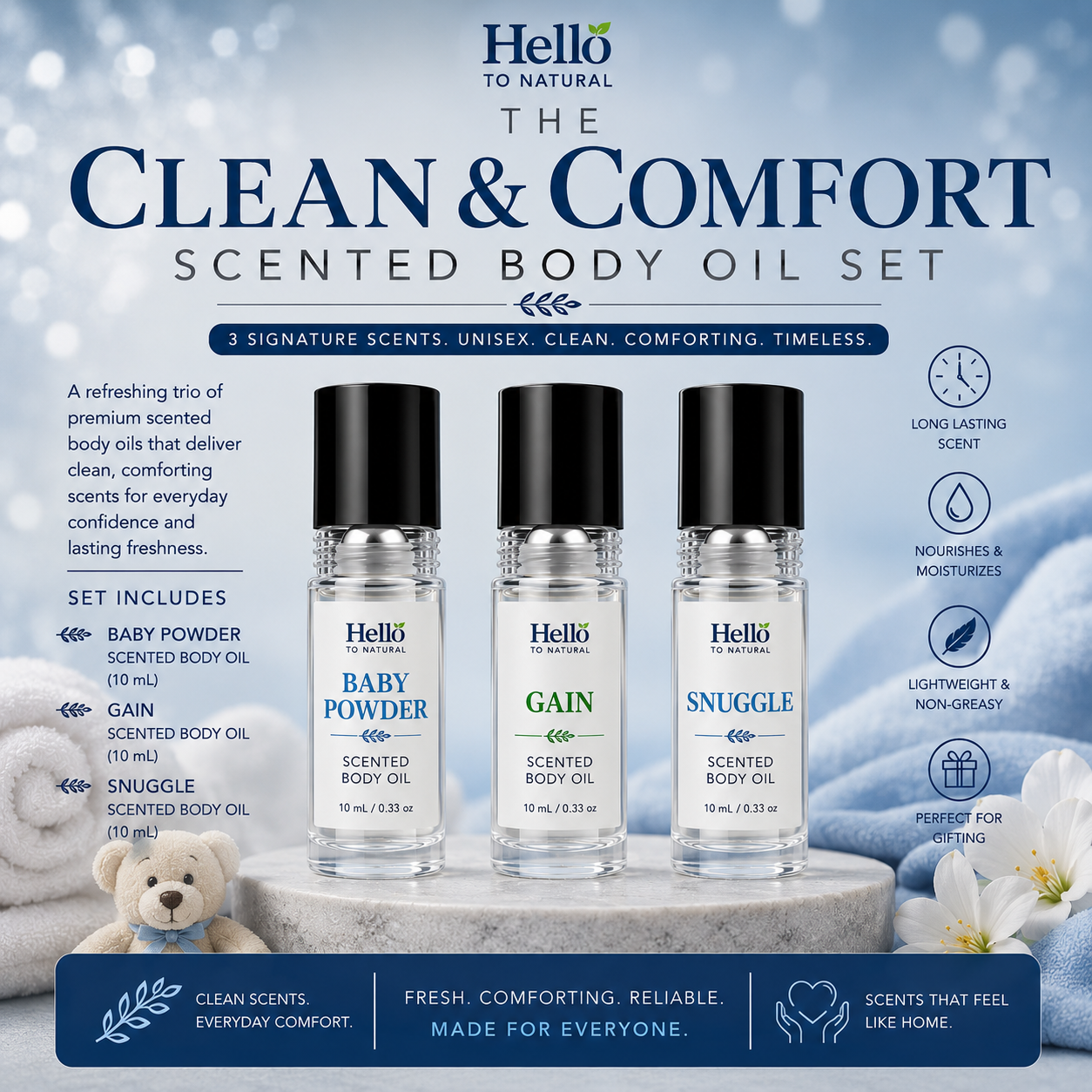 The Clean & Comfort Set