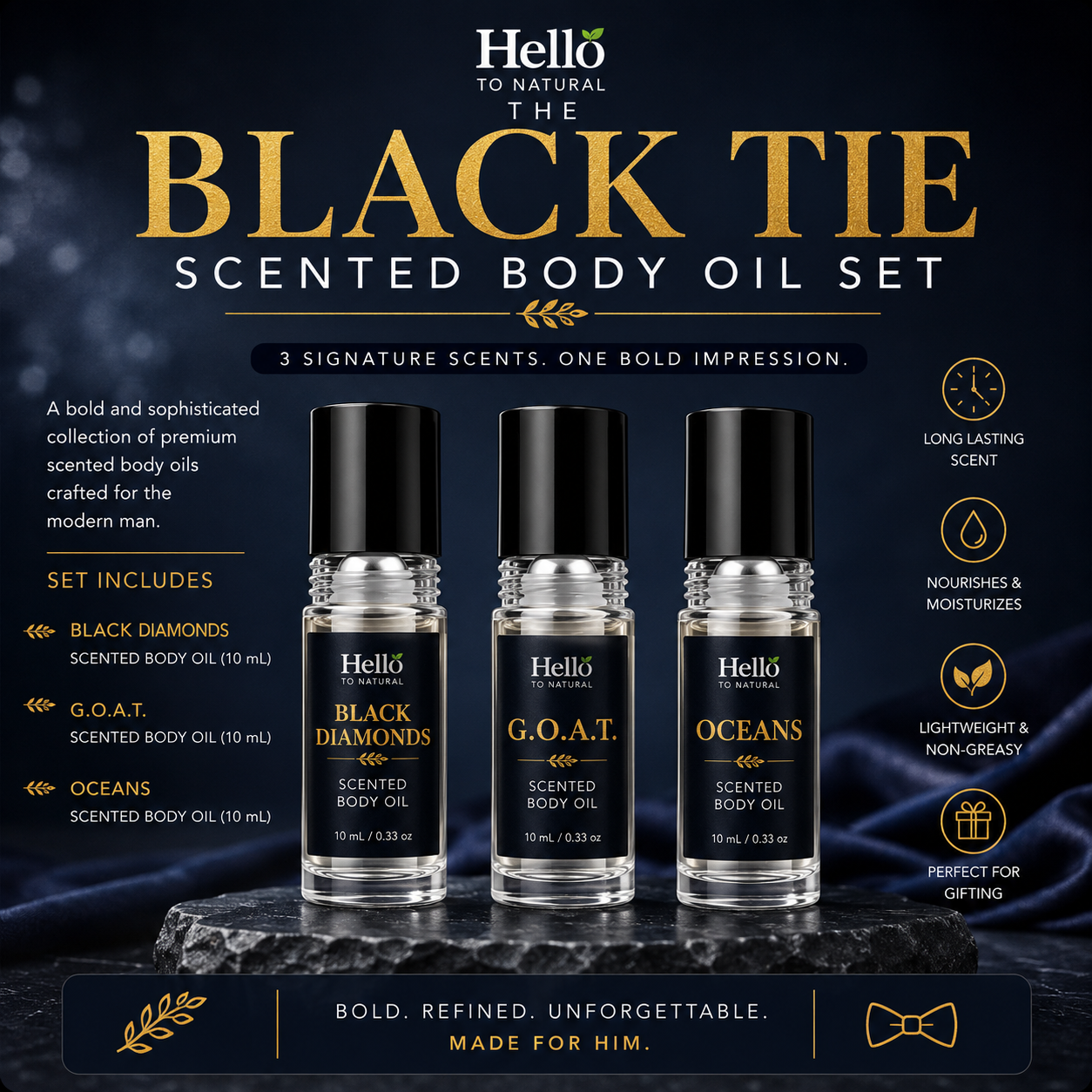 The Black Tie Set