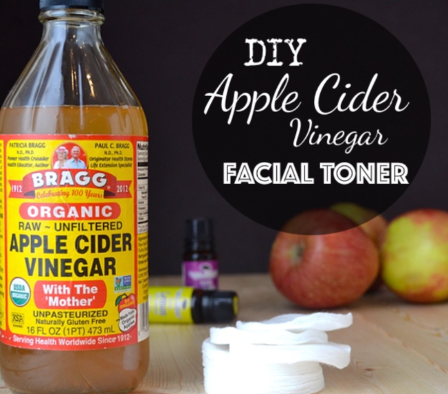 DIY Apple Cider Vinegar Facial Toner Recipe