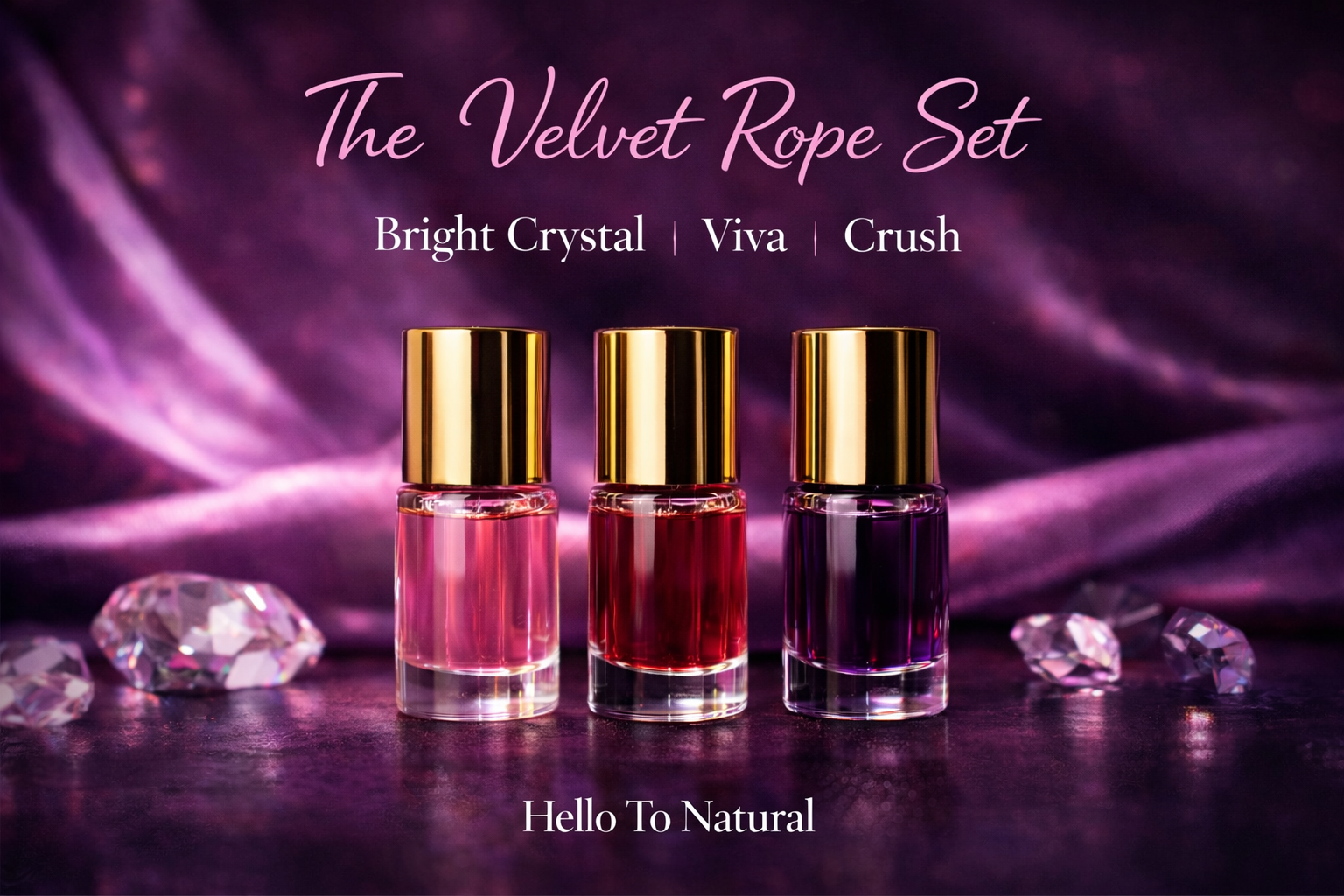 The Velvet Rope Set – Hello To Natural LLC