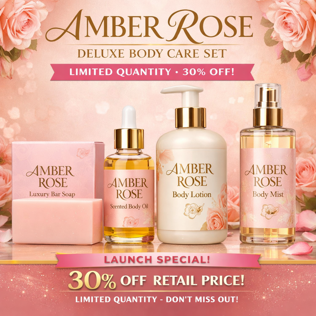 Amber Rose Deluxe Body Care Set