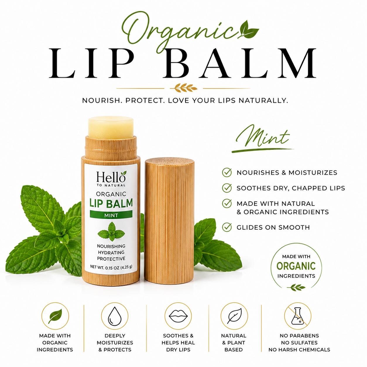 Organic Lip Balm
