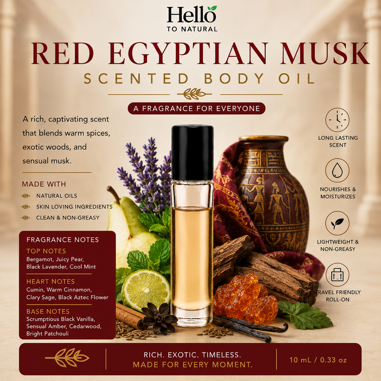 Red Egyptian Musk (u)