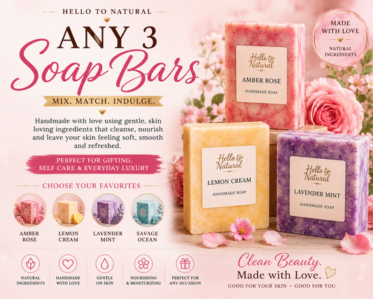 Organic Artisan Soap Bars