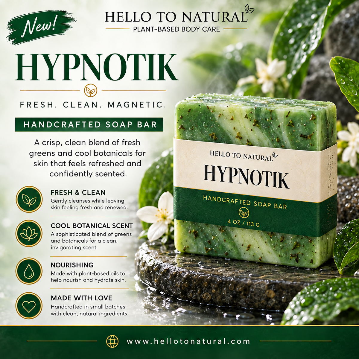 Organic Artisan Soap Bars
