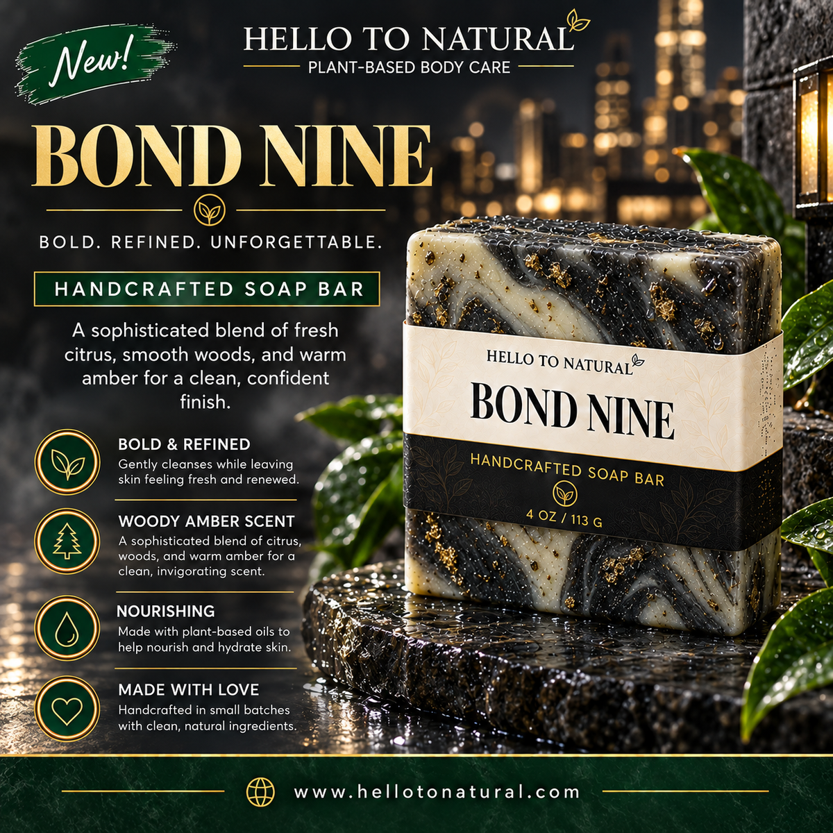Organic Artisan Soap Bars