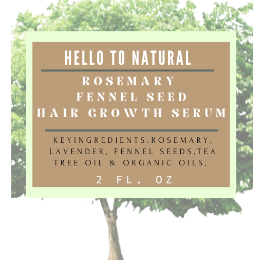 Rosemary Fennel Seed Hair Growth Serum