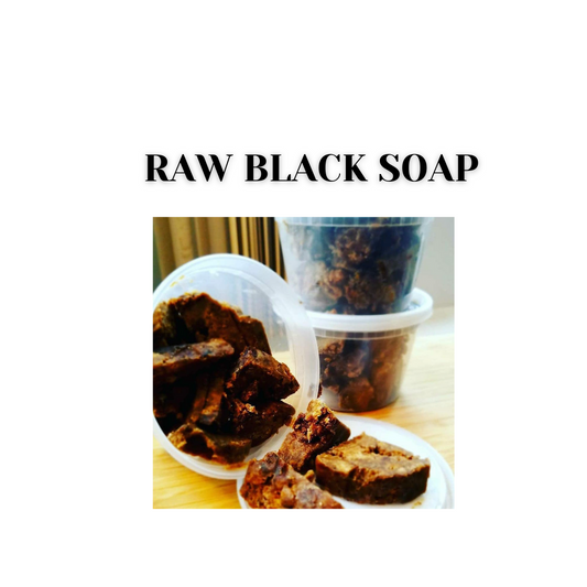 Raw Black Soap