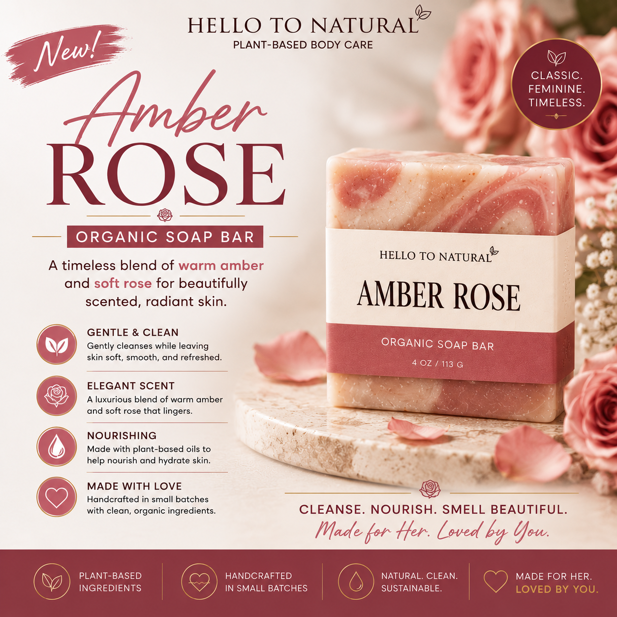 Organic Artisan Soap Bars